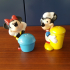 Mickey and Minnie Mouse shakers